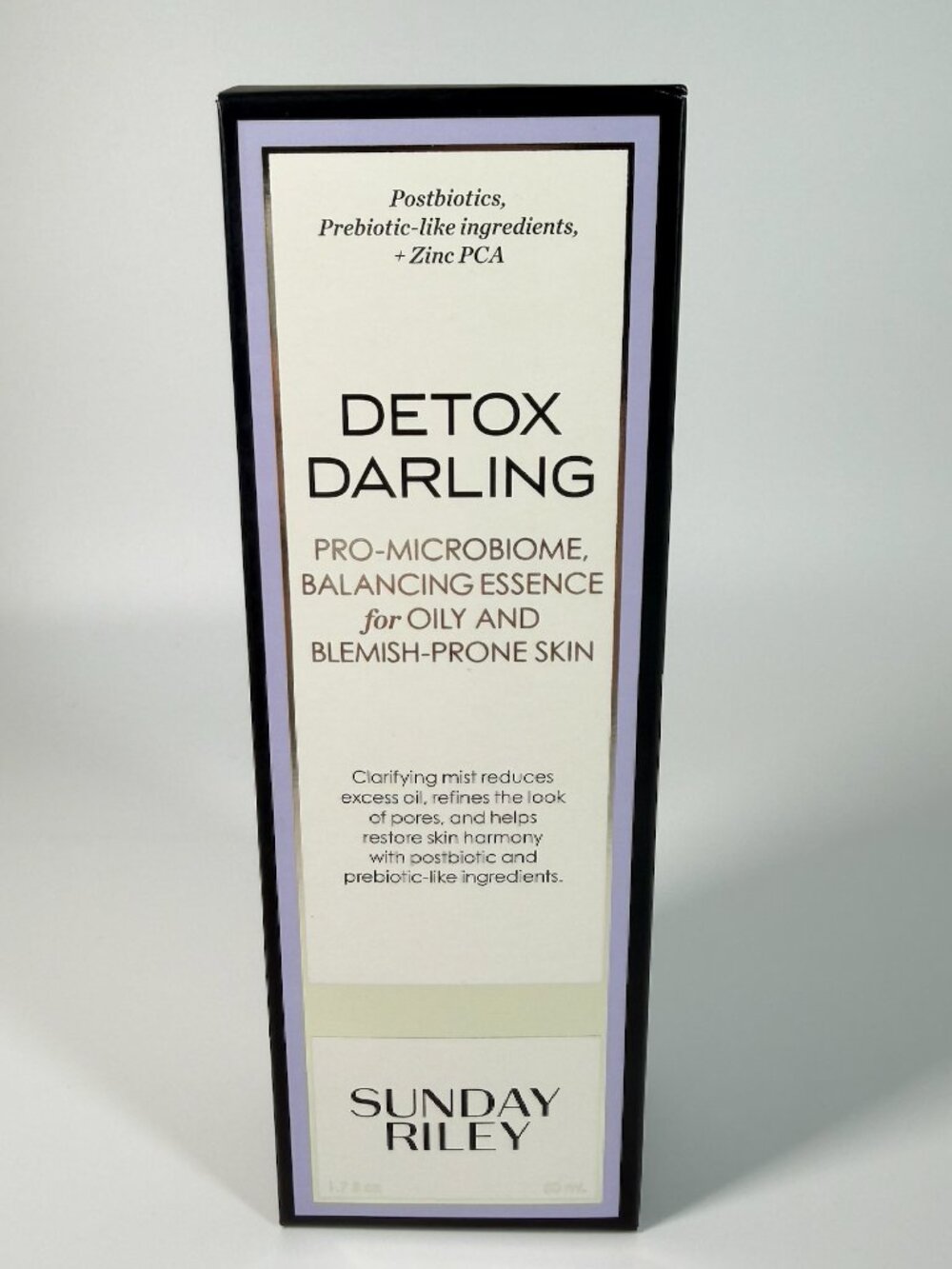 NWT Sunday Riley Detox Darling Pro-Microbiome Balancing Essence for Oily skin